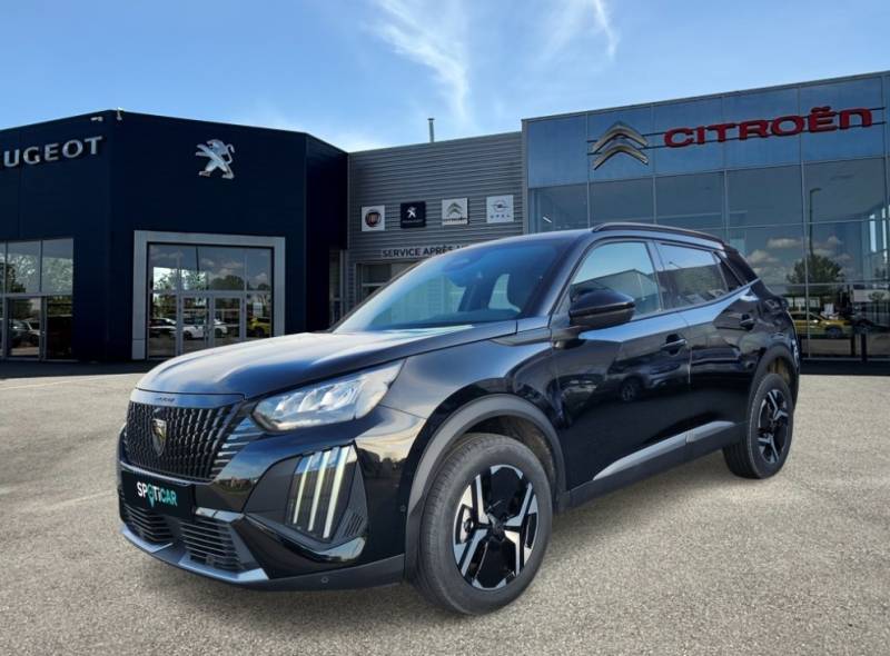 Peugeot 2008 dernière génération de 2024, 145 peu kilométré, hybride-essence avec une garantie Spoticar Premium chez Dubreil Automobiles à Auterive