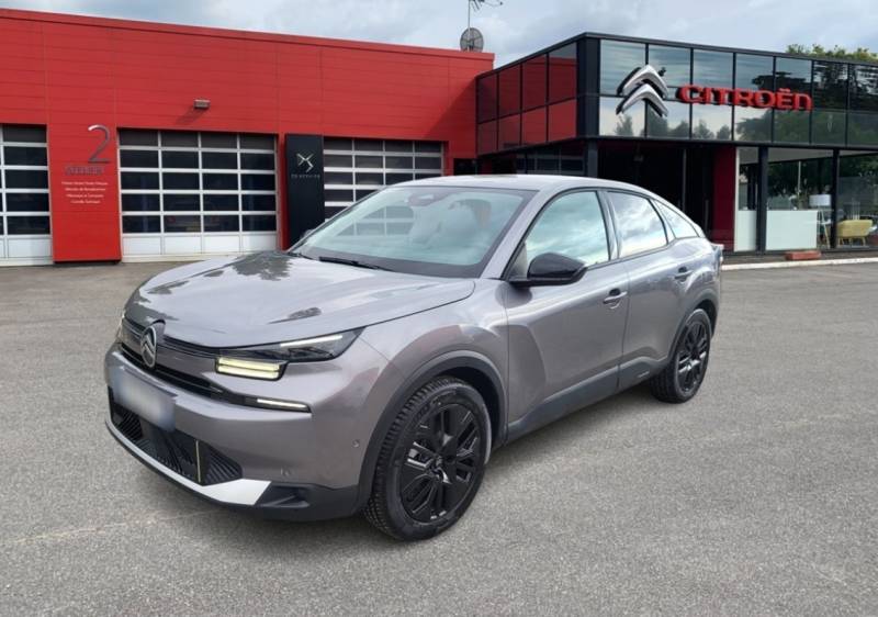 Citroën ë‑C4 électrique 156 ch – profil gauche – Disponible au Garage Bouscatel à Roquettes
