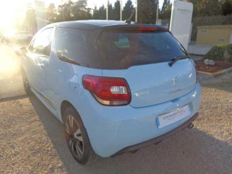 Occasion CITROEN DS3 1.6 e-HDi90 diesel  So Chic 5cv bleu toit noir à Roquettes ou Auterive au sud de Toulouse