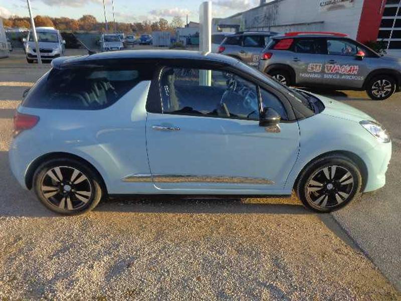 Occasion CITROEN DS3 1.6 e-HDi90 diesel  So Chic 5cv bleu toit noir à Roquettes ou Auterive au sud de Toulouse