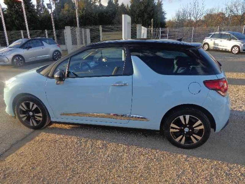 Occasion CITROEN DS3 1.6 e-HDi90 diesel  So Chic 5cv bleu toit noir à Roquettes ou Auterive au sud de Toulouse