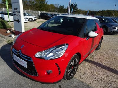 A vendre CITROEN DS3 occasion rouge toit blanc diesel 1.6 HDi90   So Chic à Roquettes ou Auterive près de Muret dans le 31 Toulouse