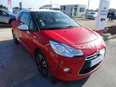 A vendre CITROEN DS3 occasion rouge toit blanc diesel 1.6 HDi90   So Chic à Roquettes ou Auterive près de Muret dans le 31 Toulouse
