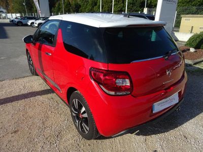 A vendre CITROEN DS3 occasion rouge toit blanc diesel 1.6 HDi90   So Chic à Roquettes ou Auterive près de Muret dans le 31 Toulouse