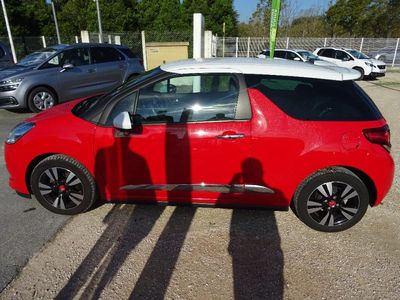 A vendre CITROEN DS3 occasion rouge toit blanc diesel 1.6 HDi90   So Chic à Roquettes ou Auterive près de Muret dans le 31 Toulouse
