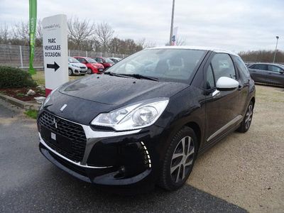 A vendre DS3 d'occasion noir/blanc puretech 82cv à moins de 15000€ de 2018