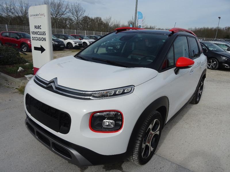 nouveau citroen C3 Aircross d'occasion essence puretech 110ch blanc rouge shine moins de 20000€  à Roquettes ou à Auterive près de Toulouse
