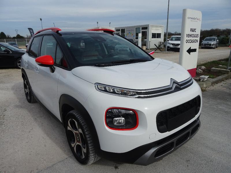 nouveau citroen C3 Aircross d'occasion essence puretech 110ch blanc rouge shine moins de 20000€  à Roquettes ou à Auterive près de Toulouse