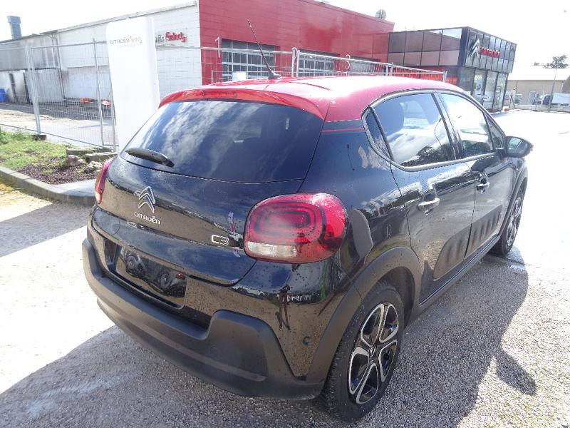 CITROEN C3 occasion puretech 82ch essence noire toit rouge faible kilométrage à Roquettes ou à Auterive près de Toulouse