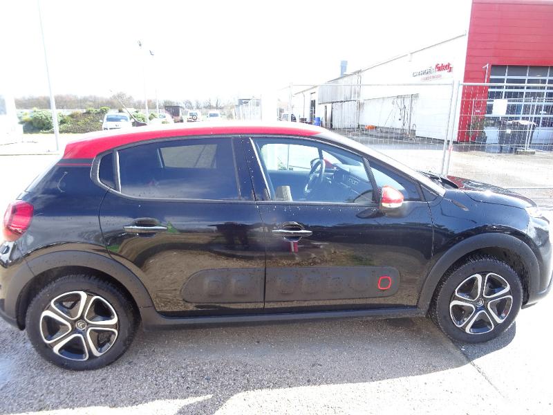 CITROEN C3 occasion puretech 82ch essence noire toit rouge faible kilométrage à Roquettes ou à Auterive près de Toulouse