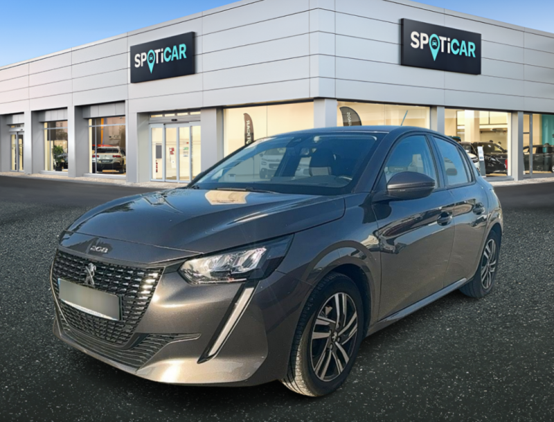 Vend 208 boite manuelle 100ch allure business récente de 2020 avec un faible kilométrage et une garantie Spoticar Premium au Garage Bouscatel à Roquettes au sud de Toulouse