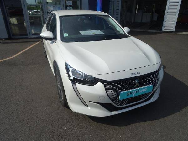 Acheter une e-208 blanche d'occasion allure business électrique à Toulouse en Haute Garonne