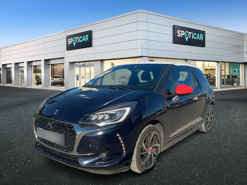 Occasion citadine 3 portes DS3 110CH boite manuelle avec caméra de recul et garantie à vendre au garage Bouscatel à Roquettes