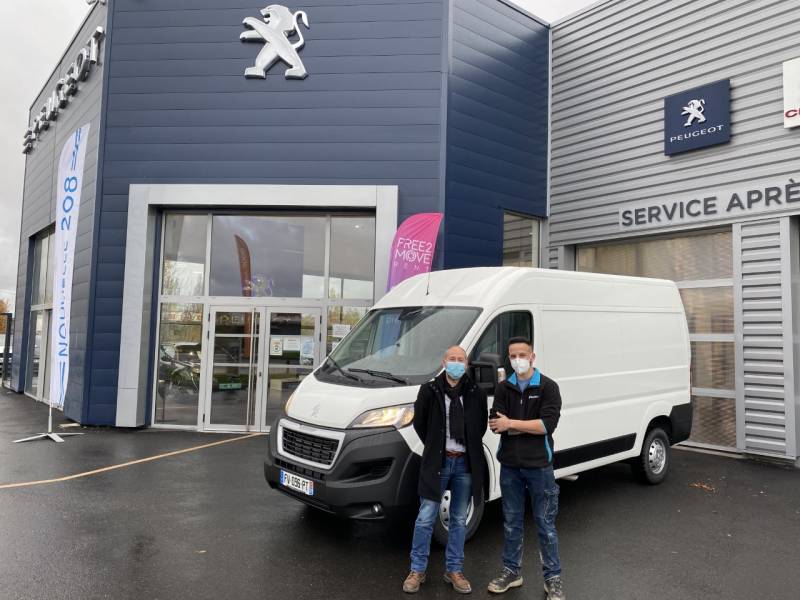 LIVRAISON PEUGEOT BOXER A LA STE ACTION CLIM
