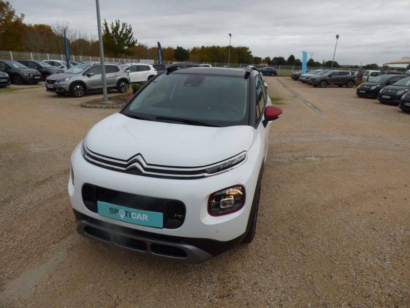 OCCASION C3 AIRCROSS DIESEL BLUE HDI 120CH BLANC TOIT NOIR ANNEE 2020 GROUPE DUBREIL SECTEUR MURET 31