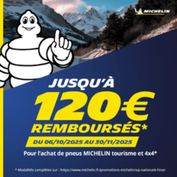 PROMO PNEUS MICHELIN NOVEMBRE 2025 AU GARAGE BOUSCATEL ET DUBREIL AUTOMOBILES DANS LE 31