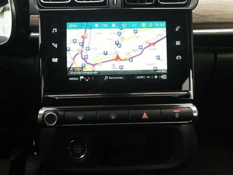 CITROEN C3 1.2 PURETECH 83CH S&S SHINE PACK 123g D'OCCASION A VENDRE AU GARAGE BOUSCATEL A ROQUETTES AU SUD DE TOULOUSE.