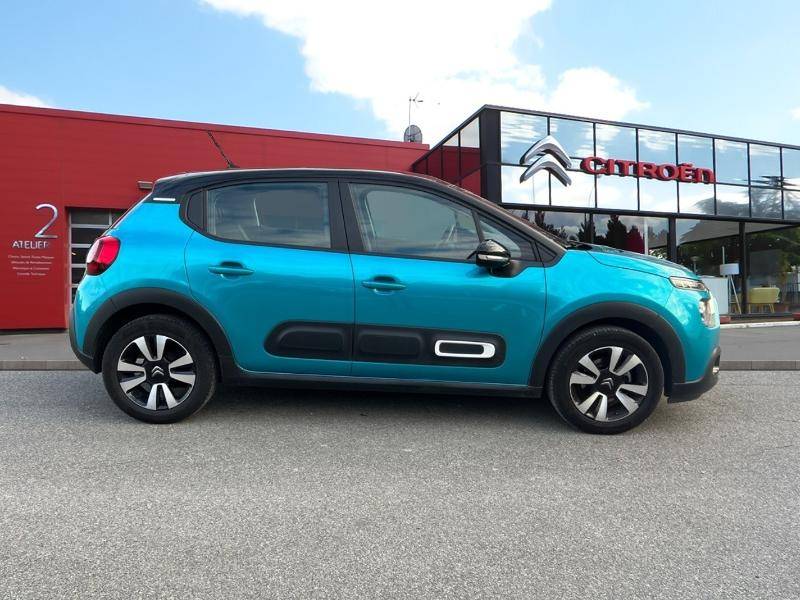 CITROËN C3 1.2 PURETECH 83CH S&S SHINE D'OCCASION A VENDRE AU GARAGE BOUSCATEL A ROQUETTES AU SUD DE TOULOUSE (31)