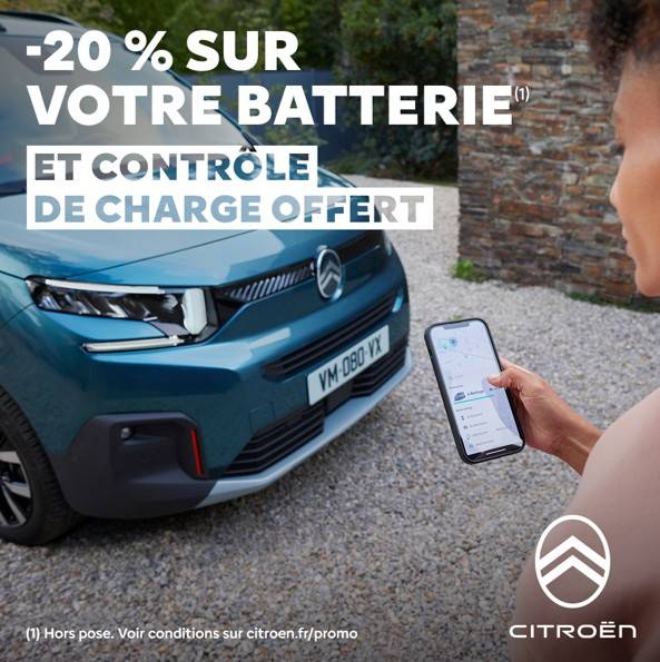 Jusqu'au 28 Février 2026, bénéficiez d'une remise de 20% sur votre batterie au Garage Bouscatel à Roquettes au sud de Toulouse